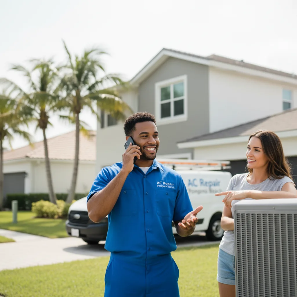 AC Repair Pompano Beach customer support in Nitro